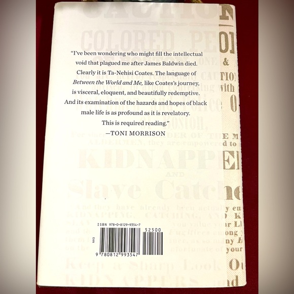 COPY - 1 NEW YORK TIMES BESTSELLER TA-NEHISI COATES
BETWEEN THE WORLD AND ME. - Picture 3 of 6